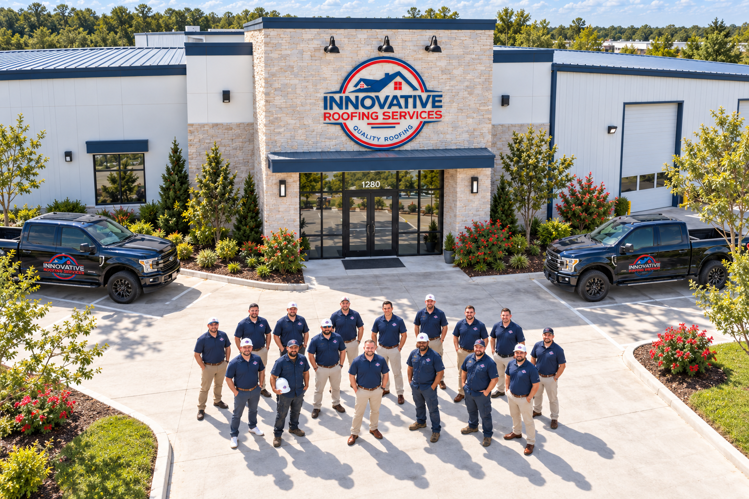 The Innovative Roofing Services team